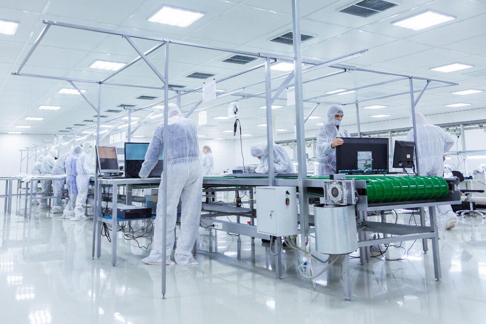 Pallet racking system testing lab performing load and safety checks