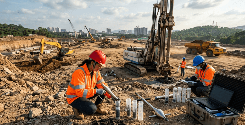 soil testing laboratory